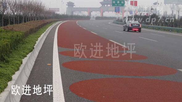 公交專用車道彩色路面www.babeiqijm.cn